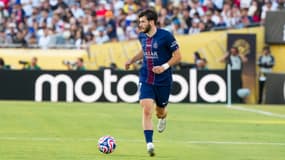 Kvicha Kvaratskhelia lors du match PSG-Botafogo (0-1, Coupe du monde des clubs), le 22 juin 2025