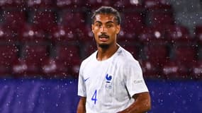 Loïc Badé avec l'équipe de France Espoirs