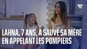 Lahna, 7 ans, raconte comment elle a sauvé sa mère inconsciente en appelant les pompiers