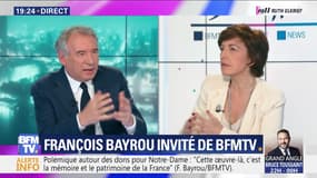 François Bayrou face à Ruth Elkrief