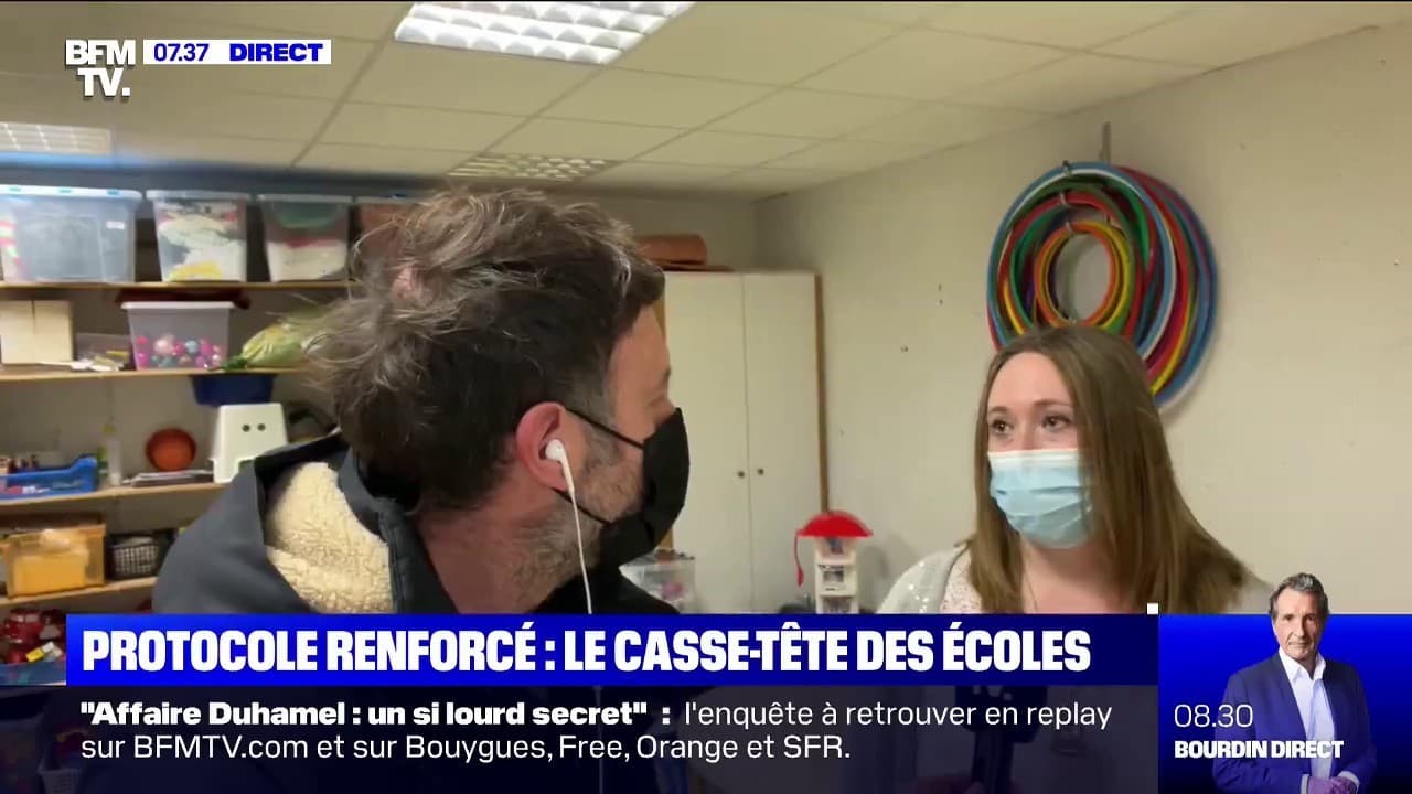 Covid-19: Comment Les écoles Appliquent-elles Le Nouveau Protocole ...