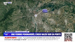 Femme juive poignardée à Lyon: pour Gérard Unger, vice-président du CRIF, ce genre de drame "était à craindre" en raison du conflit au Proche-Orient