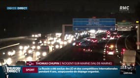 Déjà 280 km de bouchons à 6h40: vers un nouveau mardi noir sur les routes en Ile-de-France
