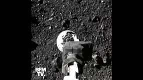 Les premières images de la sonde américaine Osiris-Rex percutant l'astéroïde Bennu