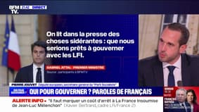 Pierre Jouvet (PS): "Travailler sans La France insoumise, ça n'existe pas dans ce que nous avons fait"