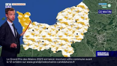 Météo Normandie: un ciel voilé ce matin avant l'arrivée des éclaircies dans l'après-midi, jusqu'à 23°C à Caen