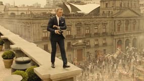 Daniel Craig, dans Spectre, le prochain James Bond, réalisé par Sam Mendes.