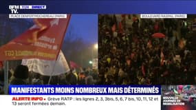 Retraites: 885.000 manifestants en France à 17h, selon la CGT