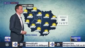Météo Paris Île-de-France du 11 février: Ciel hésitant entre averses et éclaircies