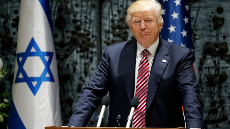 Donald Trump en Israël, le 22 mai 2017.