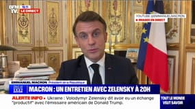 Guerre en Ukraine: "Donald Trump crée de l'incertitude bonne pour nous et pour l'Ukraine", explique Emmanuel Macron