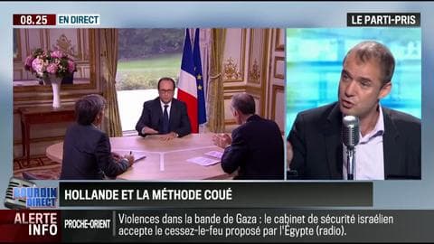 Le parti pris de David Revault d'Allonnes: "François Hollande n'a plus que la méthode Coué" - 15/07