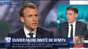 Olivier Faure: "Le Président n’a répondu à aucune question"