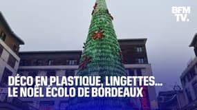 TANGUY DE BFM - Sapins en bouteilles plastiques, décorations en lingettes.... le Noël très écolo des Bordelais 