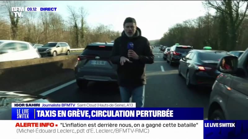 Taxis en grève : les chauffeurs réclament une table ronde à Matignon