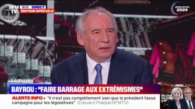 François Bayrou (Modem): "La situation imposera une pratique de gouvernement différente"