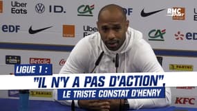 Ligue 1 : "Il n'y a pas d'action", le triste constat de Thierry Henry