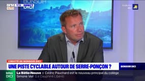 Hautes-Alpes: le maire d'Ubaye-Serre-Ponçon favorable à une piste cyclable autour du lac