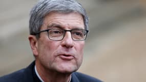 Éric de Moulins-Beaufort, président de la Conférence des évêques de France (CEF), le 13 novembre 2023 