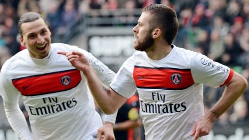 Les deux buteurs parisiens du jour