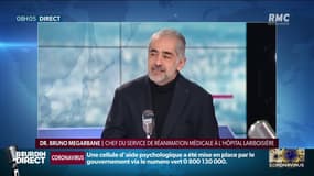 "Nous sommes en plein milieu de la vague" Docteur Bruno Megarbane