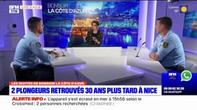 Les corps de deux plongeurs disparus retrouvés 30 ans plus tard à plus de 100m de profondeur à Nice