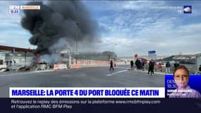 Réforme des retraites: le port de Marseille-Fos bloqué ce mercredi matin