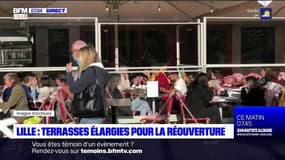 Lille: la ville autorise des terrasses élargies pour la réouverture des restaurants