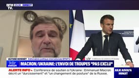 Envoi de troupes en Ukraine "pas exclu" par Emmanuel Macron: "Je le vois plutôt comme une assistance militaire que comme un engagement au combat en première ligne", analyse Ulysse Gosset