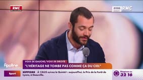 Voix de droite - "L'héritage ne tombe pas comme ça du ciel"