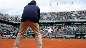 Un juge de ligne à Roland-Garros