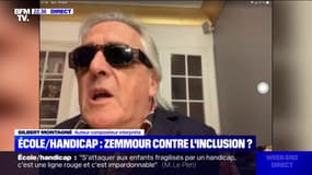 Pour Gilbert Montagné, "les établissements spécialisés ne doivent représenter (une solution) que pour une minorité" d'enfants handicapés