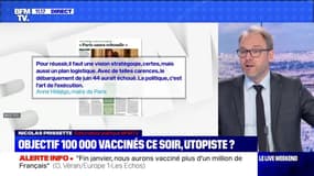 Objectif 100 000 vaccinés ce soir, utopiste ? - 10/01