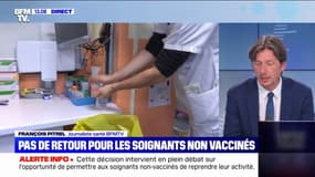  La Haute autorité de Santé s'oppose à la réintégration des soignants non-vaccinés