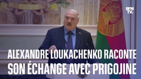 "Ils vous écraseront comme un insecte": Alexandre Loukachenko raconte son échange avec Evgueni Prigojine