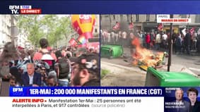 Story 1 : des tensions à Paris lors du défilé du 1er mai - 01/05