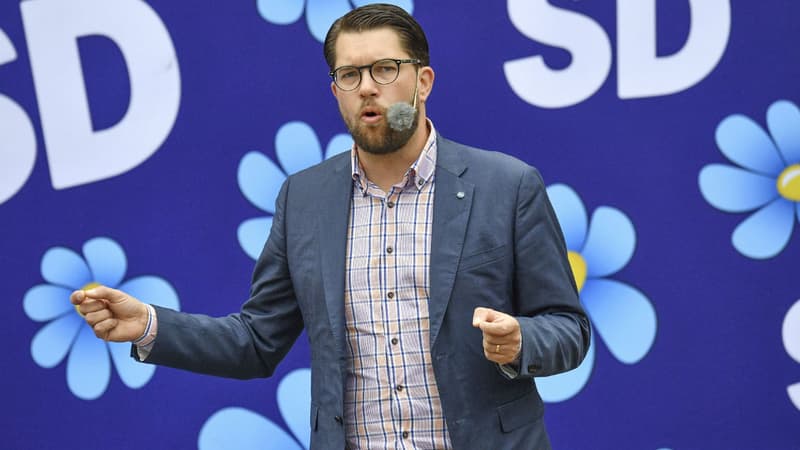 Jimmie Åkesson, leader du parti Les Démocrates de Suède