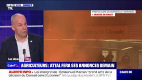 Arnaud Rousseau, président de la FNSEA: "Demain soir, si on n'aboutit pas sur les mesures d'urgence, on amplifiera le mouvement"