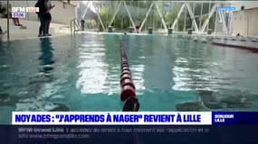 Lille: la ville renouvelle son dispositif "j'apprends à nager"