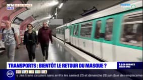 Île-de-France: bientôt le retour du masque dans les transports en commun?