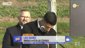 Ému aux larmes, Luis Suarez inaugure un terrain à son nom