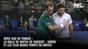 Open Sud de France : La balle de match de Gasquet - Simon et les plus beaux points du match