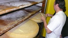 Une meule de Comté pèse 40 kg