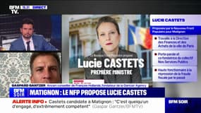 Lucie Castets, candidate du NFP à Matignon: "On n'en dit que du bien autour d'elle, c'est quelqu'un d'intègre, de juste, d'honnête", raconte Gaspard Gantzer