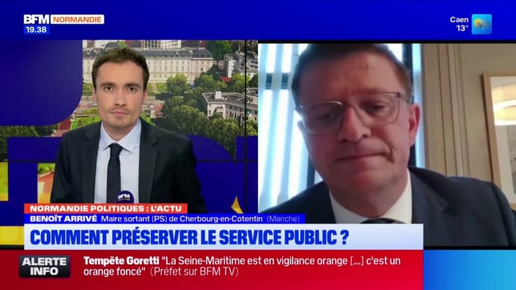 Municipales à Cherbourg-en-Cotentin : le maire PS Benoit Arrivé souhaite préserver le service public
