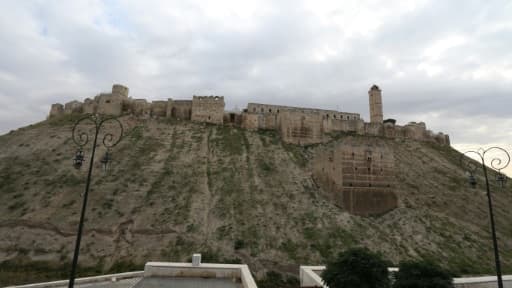 La citadelle d'Alep, au nord de la Syrie, le 3 novembre 2014