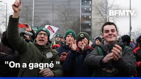 Les agriculteurs exultent devant le Parlement européen après la saisine de la justice européenne sur l'accord UE-Mercosur 