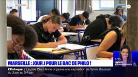 Marseille: les lycéens ont passé le bac philo