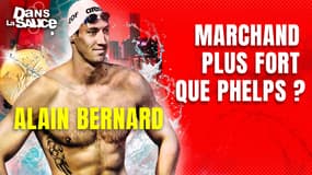 Léon Marchand, OM, Pékin 2008... Interview,  Alain Bernard dans le grand bain (DANS LA SAUCE)