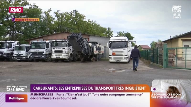 Carburants : Les entreprises du transport très inquiètes